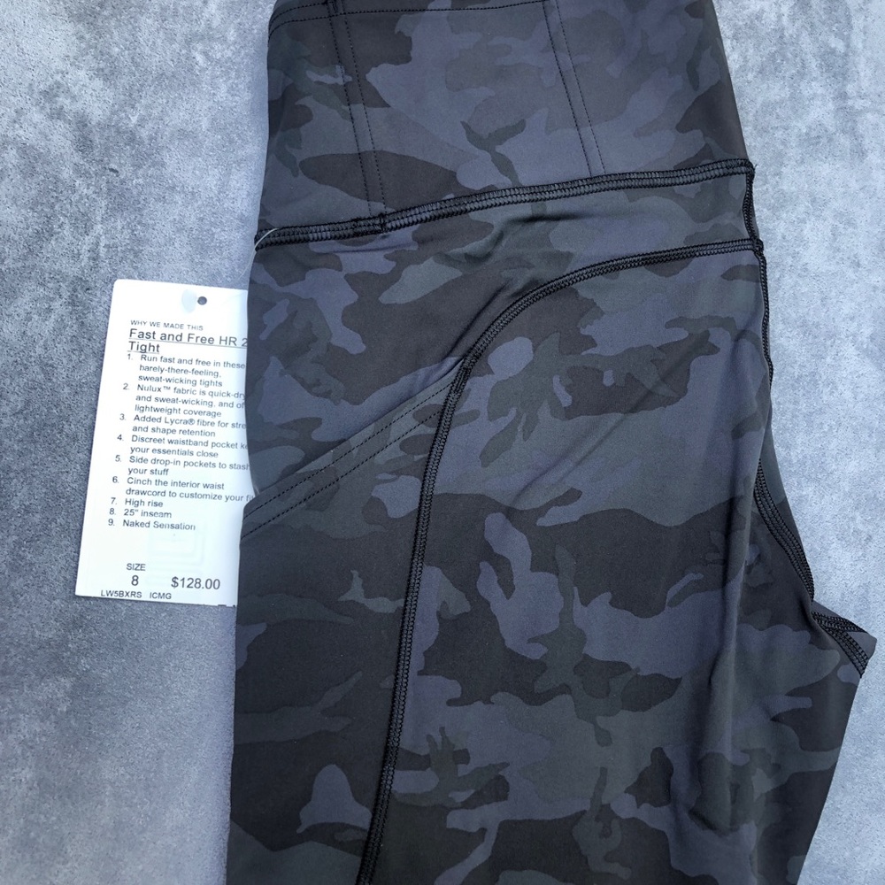 Lululemon fast and free HR 25” tight - Picture 2 of 5